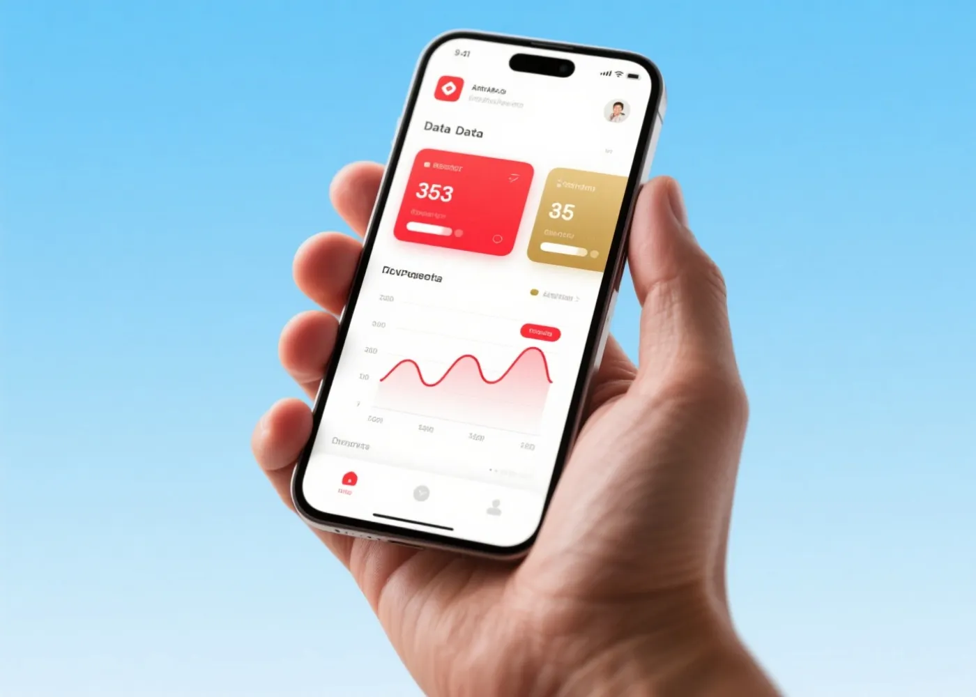 极速赛车移动端数据界面示意图